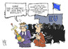 Cartoon: Atomstreit (small) by Kostas Koufogiorgos tagged atomstreit,iran,ashton,eu,europa,aussenministerin,politik,karikatur,koufogiorgos