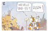 Cartoon: Aufräumen nach Silvester (small) by Kostas Koufogiorgos tagged koufogiorgos,karikatur,silvester,müll,aufräumen,2024