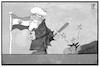 Cartoon: Aufstand im Iran (small) by Kostas Koufogiorgos tagged karikatur,koufogiorgos,illustration,cartoon,iran,proteste,demonstrant,niederschlagung,gewalt