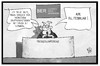 Cartoon: BER (small) by Kostas Koufogiorgos tagged karikatur,koufogiorgos,illustration,cartoon,ber,flughafen,berlin,brandenburg,eröffnung,verschieben,panne,pressekonferenz