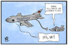 Cartoon: Bundeswehr in Syrien (small) by Kostas Koufogiorgos tagged karikatur,koufogiorgos,illustration,cartoon,bundeswehr,tankflugzeug,tanken,syrien,is,terrorismus,kampf,konflikt,einsatz,diener