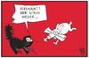 Cartoon: Charlie Hebdo (small) by Kostas Koufogiorgos tagged karikatur,koufogiorgos,illustration,cartoon,charlie,hebdo,satire,katze,hund,terrorismus