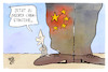 Cartoon: China-Strategie (small) by Kostas Koufogiorgos tagged karikatur,koufogiorgos,china,strategie,scholz