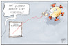 Cartoon: Corona-Fallzahlen (small) by Kostas Koufogiorgos tagged karikatur,koufogiorgos,illustration,cartoon,pandemie,fallzahlen,neuinfektionen,chart,anstieg,corona,virus