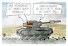 Cartoon: Der freiwillige Wehrdienst (small) by Kostas Koufogiorgos tagged karikatur,koufogiorgos,wehrdienst,pflicht,panzer,bundeswehr,ausbildung,freiwillig