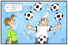 Cartoon: Der HSV und die Bundesliga (small) by Kostas Koufogiorgos tagged karikatur,koufogiorgos,illustration,cartoon,bundesliga,start,fussball,pauli,hsv,hamburg,abstieg