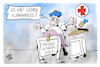 Cartoon: Der Klimaleugner (small) by Kostas Koufogiorgos tagged karikatur,koufogiorgos,klimawandel,sonnenstich,krank,leugner,klima,wetter,hitze