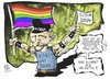 Cartoon: Der neue Putin (small) by Kostas Koufogiorgos tagged putin,sotschi,gay,olympia,russland,karikatur,koufogiorgos,chodorkowski,pussy,riot