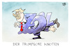 Cartoon: Der Trumpsche Knoten (small) by Kostas Koufogiorgos tagged karikatur,koufogiorgos,trump,knoten,zollpolitik,usa,wirtschaft