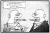Cartoon: Deutsche Bank (small) by Kostas Koufogiorgos tagged karikatur,koufogiorgos,illustration,cartoon,deutsche,bank,manager,zigarre,rotstift,sparen,sparmassnahmen,wirtschaft