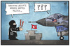 Cartoon: Die Türkei hilft (small) by Kostas Koufogiorgos tagged karikatur,koufogiorgos,illustration,cartoon,türkei,nato,flugzeug,is,terrorist,politik,konflikt,krieg