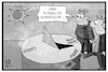 Cartoon: Doping in Russland (small) by Kostas Koufogiorgos tagged karikatur,koufogiorgos,illustration,cartoon,doping,russland,sonnenuhr,sport,betrug,staatsdoping