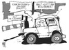 Cartoon: Doppelte Staatsbürgerschaft (small) by Kostas Koufogiorgos tagged migranten,koalitionsvertrag,maut,ausländer,einbürgerung,deutschland,karikatur,koufogiorgos,integration