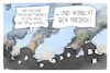 Cartoon: Durchschnittsmensch (small) by Kostas Koufogiorgos tagged karikatur,koufogiorgos,durchschnitt,mensch,frieden,krieg
