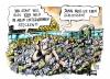 Cartoon: Ein Bad im Pool (small) by Kostas Koufogiorgos tagged arcandor,staatshilfe,steuergelder,geld,finanzkrise,grosse,koalition,regierung,wirtschaft,insolvenz,arbeitslosigkeit,karstadt,karikatur,kostas,koufogiorgos
