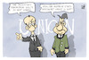 Cartoon: Einbürgerungsrecht (small) by Kostas Koufogiorgos tagged karikatur,koufogiorgos,einbürgerung,merz,söder,bayern,migration,deutschland,cdu,csu