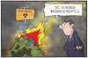 Cartoon: Energiekonzerne (small) by Kostas Koufogiorgos tagged karikatur,koufogiorgos,illustration,cartoon,akw,atomkraft,brennelementesteuer,geld,profit,energiekonzern,feuer,brennen,vernichten,wirtschaft