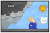 Cartoon: Ermittlungen gegen Trump (small) by Kostas Koufogiorgos tagged karikatur koufogiorgos illustration cartoon trump sonne wolken justiz ermittlung russiagate usa präsident