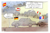 Cartoon: EU-Gipfel (small) by Kostas Koufogiorgos tagged karikatur,koufogiorgos,eu,gipfel,verbrenner,auto,abgas