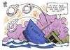 Cartoon: Eurozone (small) by Kostas Koufogiorgos tagged eurozone,europa,eu,südländer,gipfel,rettung,karikatur,koufogiorgos