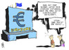 Cartoon: Explosive Euro-Zone (small) by Kostas Koufogiorgos tagged euro,zone,schulden,krise,europa,bombe,explosion,karikatur,kostas,koufogiorgos