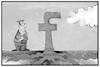 Cartoon: Facebook-Datenskandal (small) by Kostas Koufogiorgos tagged karikatur,koufogiorgos,illustration,cartoon,facebook,zuckerberg,konfrontation,spitze,daten,skandal,cambridge,analytica,user,nutzer,internet,soziale,medien,social,media