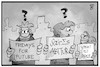 Cartoon: Faires Abitur (small) by Kostas Koufogiorgos tagged karikatur,koufogiorgos,illustration,cartoon,mathe,abitur,demonstration,fridays,future,schüler,bildung,protest