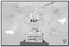 Cartoon: FDP-Parteitag (small) by Kostas Koufogiorgos tagged karikatur,koufogiorgos,illustration,cartoon,fdp,parteitag,partei,wind,richtungs,richtungswechsel,innovation,profil,politik,liberale,demokratie