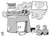 Cartoon: Festung Krim (small) by Kostas Koufogiorgos tagged koufogiorgos,karikatur,illustration,cartoon,krim,krise,konflikt,russland,ukraine,rammbock,militär,politik,soldaten,armee