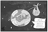 Cartoon: Flüchtlingszahlen (small) by Kostas Koufogiorgos tagged karikatur,koufogiorgos,illustration,cartoon,flüchtlingszahlen,erde,welt,unhcr,globus,flucht,armut,krieg,konflikt