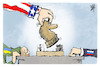 Cartoon: Gamechanger USA (small) by Kostas Koufogiorgos tagged karikatur,koufogiorgos,ukraine,hilfe,usa,geld,schach,springer