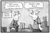 Cartoon: Glyphosat (small) by Kostas Koufogiorgos tagged karikatur,koufogiorgos,illustration,cartoon,glyphosat,chemikalie,monsanto,kunde,verkäufer,gartencenter,baumarkt,bier,weizen,pils,gesundheit