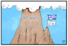 Cartoon: Griechenland (small) by Kostas Koufogiorgos tagged karikatur,koufogiorgos,illustration,cartoon,griechenland,euro,rettungsschirm,hilfsprogramm,eu,europa,kredit,solidarität,europäische,union