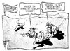 Cartoon: Griechische Streikwelle (small) by Kostas Koufogiorgos tagged griechenland,wüste,wasser,streik,welle,euro,schulden,krise,europa,karikatur,kostas,koufogiorgos