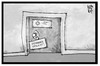 Cartoon: Grimme-Preis (small) by Kostas Koufogiorgos tagged karikatur,koufogiorgos,illustration,cartoon,böhmermann,grimme,preis,preisverleihung,gewinner,absage,satire