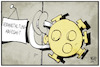Cartoon: Großveranstaltungen-Absage (small) by Kostas Koufogiorgos tagged karikatur,koufogiorgos,illustration,cartoon,corona,veranstaltung,grossveranstaltung,schloss,geschlossen,absage,pandemie,epidemie