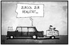 Cartoon: Grünen-Parteitag (small) by Kostas Koufogiorgos tagged karikatur,koufogiorgos,illustration,cartoon,grüne,limousine,fahrrad,ideal,ökologie,verkehr,partei,politik