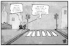 Cartoon: Handy am Steuer (small) by Kostas Koufogiorgos tagged karikatur,koufogiorgos,illustration,cartoon,handnutzung,steuer,auto,verkehr,regel,strafe,bussgeld,fahrverbot,strasse,fussgaenger,verkehrsteilnehmer