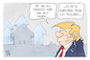 Cartoon: Heiße Luft für die USA (small) by Kostas Koufogiorgos tagged karikatur,koufogiorgos,trump,schnee,winter,usa,luft,heiss,präsident