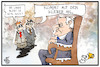 Cartoon: Horst Seehofer (small) by Kostas Koufogiorgos tagged karikatur,koufogiorgos,illustration,cartoon,seehofer,partei,vorsitz,kleber,csu,union,politik,job,posten