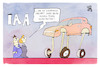 Cartoon: IAA (small) by Kostas Koufogiorgos tagged karikatur,koufogiorgos,iaa,auto,klima,protest,ausstellung