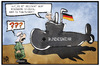 Cartoon: Irak-Hilfe (small) by Kostas Koufogiorgos tagged karikatur,koufogiorgos,illustration,cartoon,irak,kurden,peschmerga,bundeswehr,waffen,hilfe,uboot,nutzen,soldat,matrose,politik,krieg,is