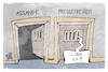 Cartoon: Julian Assange (small) by Kostas Koufogiorgos tagged karikatur,koufogiorgos,assange,zelle,gefängnis,pressefreiheit,haft