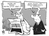 Cartoon: Länderfinanzausgleich (small) by Kostas Koufogiorgos tagged länderfinanzausgleich,bayern,hessen,michel,geld,bank,konto,föderalismus,karikatur,kostas,koufogiorgos