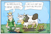 Cartoon: Landwirtschaft (small) by Kostas Koufogiorgos tagged karikatur,koufogiorgos,illustration,cartoon,duerre,landwirtschaft,bauer,kuh,milch,milchpulver,wetter,klima,trockenheit,umwelt