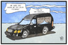Cartoon: Leichenwagen-Fund (small) by Kostas Koufogiorgos tagged karikatur,koufogiorgos,illustration,cartoon,leichenwagen,griechenland,auto,fund,wirtschaft,schulden,krise,europa