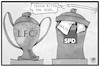 Cartoon: LFC und SPD (small) by Kostas Koufogiorgos tagged karikatur,koufogiorgos,illustration,cartoon,liverpool,fussball,championsleague,ck,pokal,pott,sport,partei,spd,sozialdemokraten,nahles,schulz