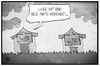 Cartoon: Lucke verlässt die AfD (small) by Kostas Koufogiorgos tagged karikatur,koufogiorgos,illustration,cartoon,lucke,afd,partei,austritt,gründung,haus,politik,politiker