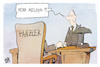 Cartoon: Melnyk kritisiert Scholz (small) by Kostas Koufogiorgos tagged karikatur,koufogiorgos,melnyk,scholz,bundeskanzler,diplomat,botschafter,ukraine