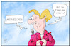Cartoon: Merkelchen (small) by Kostas Koufogiorgos tagged karikatur,koufogiorgos,illustration,cartoon,merkelchen,ramelow,klein,gross,verniedlichung,beleidigung
